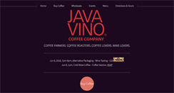 Desktop Screenshot of javavino.com